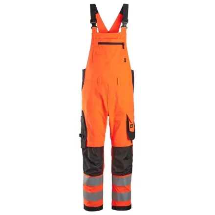 6043 Snickers láthatósági High-Vis kantáros nadrág