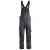 6051 Snickers AllroundWork Stretch Bib&Brace-kertésznadrág, acélszürke/fekete, 52