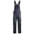 6051 Snickers AllroundWork Stretch Bib&Brace-kertésznadrág, navy/fekete, 52