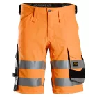 6136 Snickers LiteWork láthatósági stretch rövidnadrág, CL1