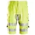 6160 Snickers, ProtecWork, rövidnadrág, High-Vis Class 1