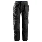 6206 Snickers LiteWork 37.5 lengőzsebes nadrág, fekete, 48
