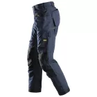 6207 Snickers LiteWork 37.5® lengőzsebes derekas nadrág, navy/fekete, 48 