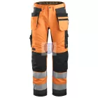 6230 Snickers, AllroundWork, High-Vis munkanadrág lengőzsebes CL2