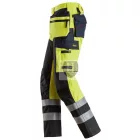 6265 Snickers, ProtecWork, nadrág Reinforced Front of Leg, High-Vis Class 1