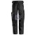 6324 Snickers AllroundWork Canvas+ Stretch munkanadrág, fekete, 52