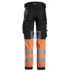 6334 Snickers, High-Vis, Class 1 Stretch nadrág 