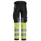 6334 Snickers, High-Vis, Class 1 Stretch nadrág 
