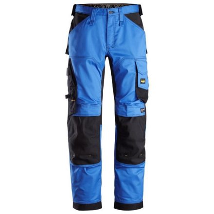 6351 Snickers AllroundWork Stretch Loose Fit derekas nadrág, TrueBlue, 52