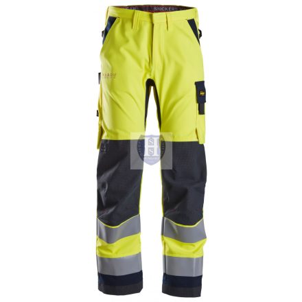 6360 Snickers, ProtecWork, High-Vis CL 2,munka nadrág