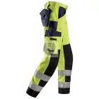 6364 Snickers, ProtecWork,nadrág Reinforced Shin Class 2