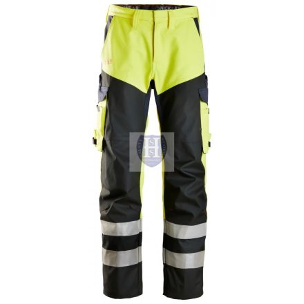 6365 Snickers, ProtecWork, nadrág Reinforced Front of Leg, High-Vis Class 1