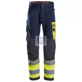 6376 Snickers, ProtecWork, High-Vis CL 1, munkanadrág
