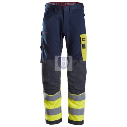 6376 Snickers, ProtecWork, High-Vis CL 1, munkanadrág