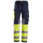 6376 Snickers, ProtecWork, High-Vis CL 1, munkanadrág