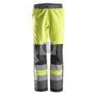 6530 Snickers, AllroundWork, High-Vis WP Shell nadrág CL 2