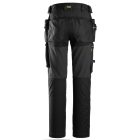 6590 Snickers AllroundWork Capsulized térdvédős, lengőzsebes Stretch nadrág
