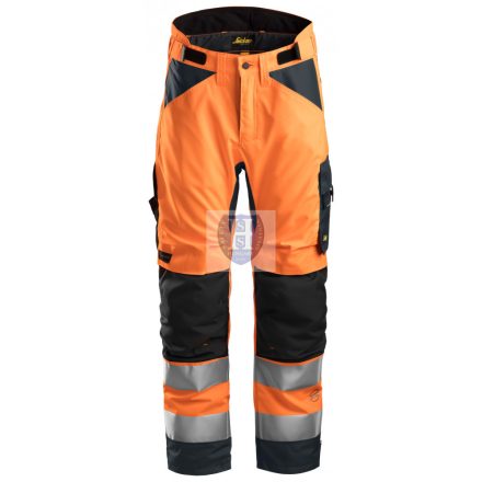 6639 Snickers, AllroundWork, High-Vis 37.5® bélelt nadrág+ CL2
