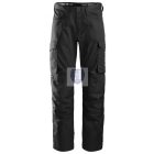 6801 Snickers Service derekas nadrág térdvédő zsebbel, fekete, 44