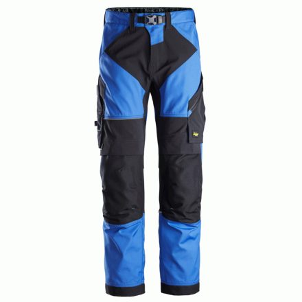 6903 Snickers FlexiWork derekas nadrág, TrueBlue/fekete, 52