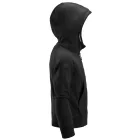 7512 Snickers Junior NEW Logo cipzáras, kapucnis pulóver, fekete, 122/128