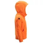 7512 Snickers Junior NEW Logo cipzáras, kapucnis pulóver, Warm Orange, 110/116