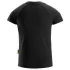 7514 Snickers Junior logózott póló, fekete, 158/164