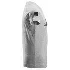 7514 Snickers Junior logózott póló, Szürke melange, 158/164