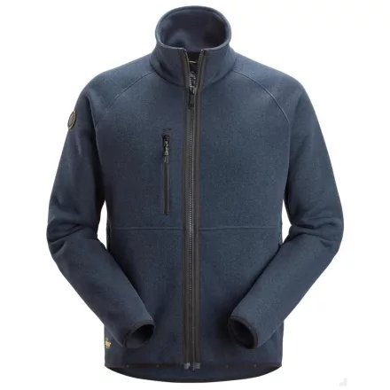8020 Snickers AllroundWork Polartec® Thermal Pro® polár kabát, sötét navy-melange, S