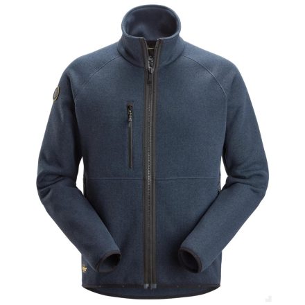 8020 Snickers AllroundWork Polartec® Thermal Pro® polár kabát, sötét navy-melange, XL