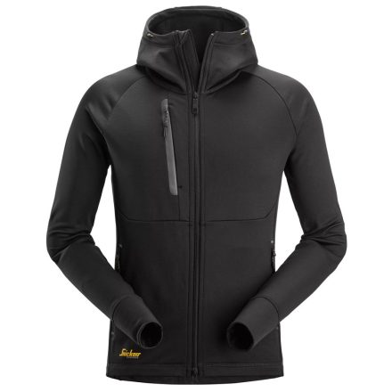 8026 SNICKERS FLEXIWORK  POLARTEC® Power Stretch® cipzáras, kapucnis pulóver