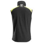 8029 Snickers FlexiWork Neon mellény, fekete/neon sárga, XS