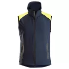 8029 Snickers FlexiWork Neon mellény, navy/neon sárga, L