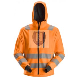   8039 Snickers, AllroundWork, High-Vis FZ kapucnis pulóver CL2/CL3 