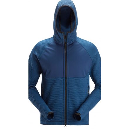 8405 Snickers FW Cipzáras kapucnis pulóver, DeepBlue, XS