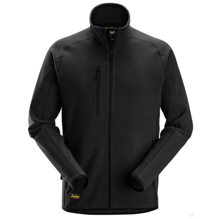 8422 SNICKERS POLARTEC® SHED LESS cipzáras polár pulóver, fekete, XS