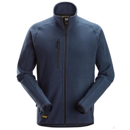 8422 SNICKERS POLARTEC® SHED LESS cipzáras polár pulóver, navy, XS