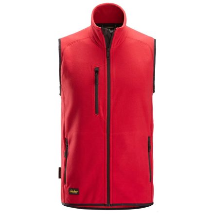 8424 Snickers Polartec® Shed Less polár mellény, chili piros, XL