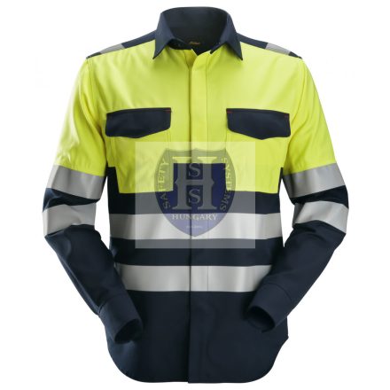 8560 Snickers, ProtecWork, hosszú ujjú ing Class 1