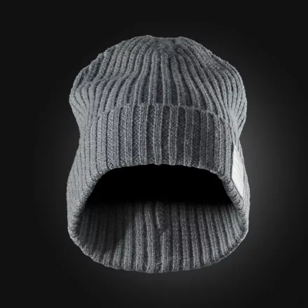 9003 Snickers Gyapjú Fisherman beanie, szürke melange 