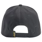 9041 Snickers logo baseball sapka, acélszürke