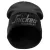 9047 Snickers Logo Beanie sapka, fekete/acélszürke