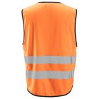 9153 Snickers láthatósági mellény Class 2, narancs, S/M