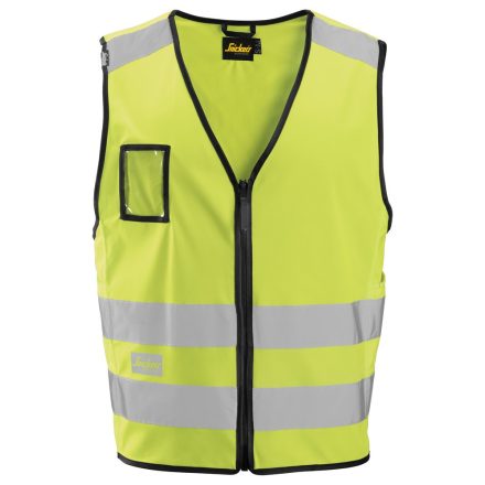 9153 Snickers láthatósági mellény Class 2, sárga, L/XL