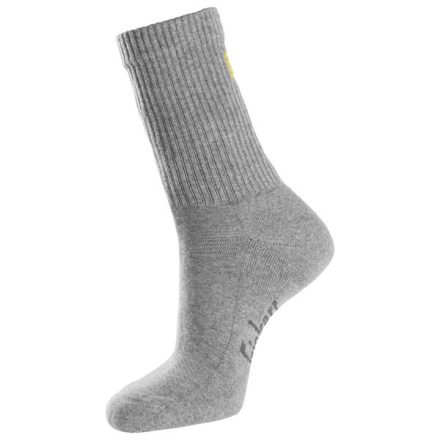 9214 Snickers Cotton zokni, 3 db-os csomag, szürke melange, 37-40