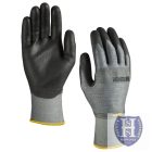 9329 Snickers Precíziós Flex Cut 3 vágásbiztos kesztyű, szürke #11