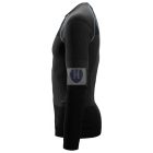 9418 Snickers LiteWork 37.5® varrásnélküli aláöltözet LS felső, fekete/szürke, 2XL