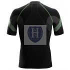 9426 Snickers, FlexiWork, varrásnélküli aláöltözet SS felső, fekete/szürke, XXL