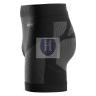 9429 Snickers, LiteWork, 37.5® varrásnélküli aláöltözet, rövidnadrág, fekete/szürke, 3XL