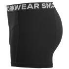 9436 Snickers 2-pack rugalmas alsó, fekete/fekete, 3XL